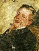Ernst Josephson portratt av hugo nykopp oil on canvas